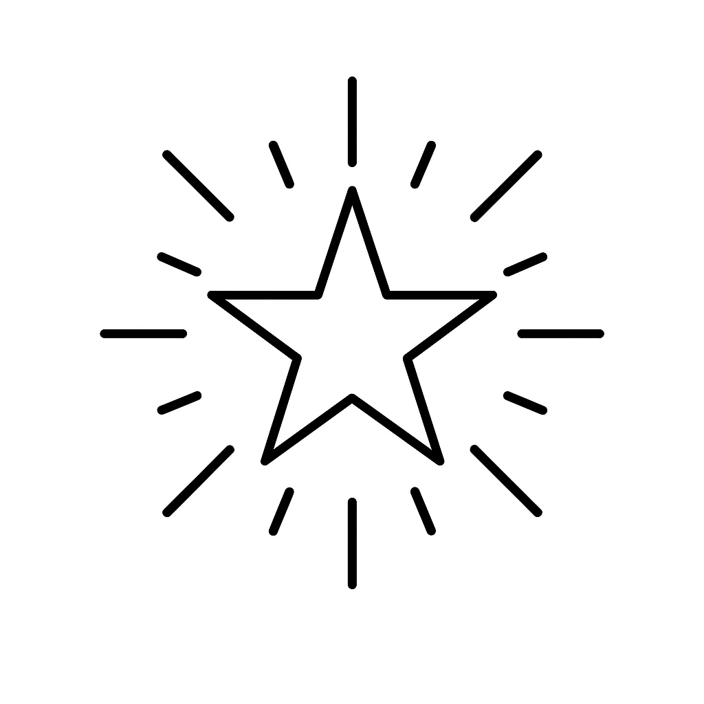 Ensidig stempel