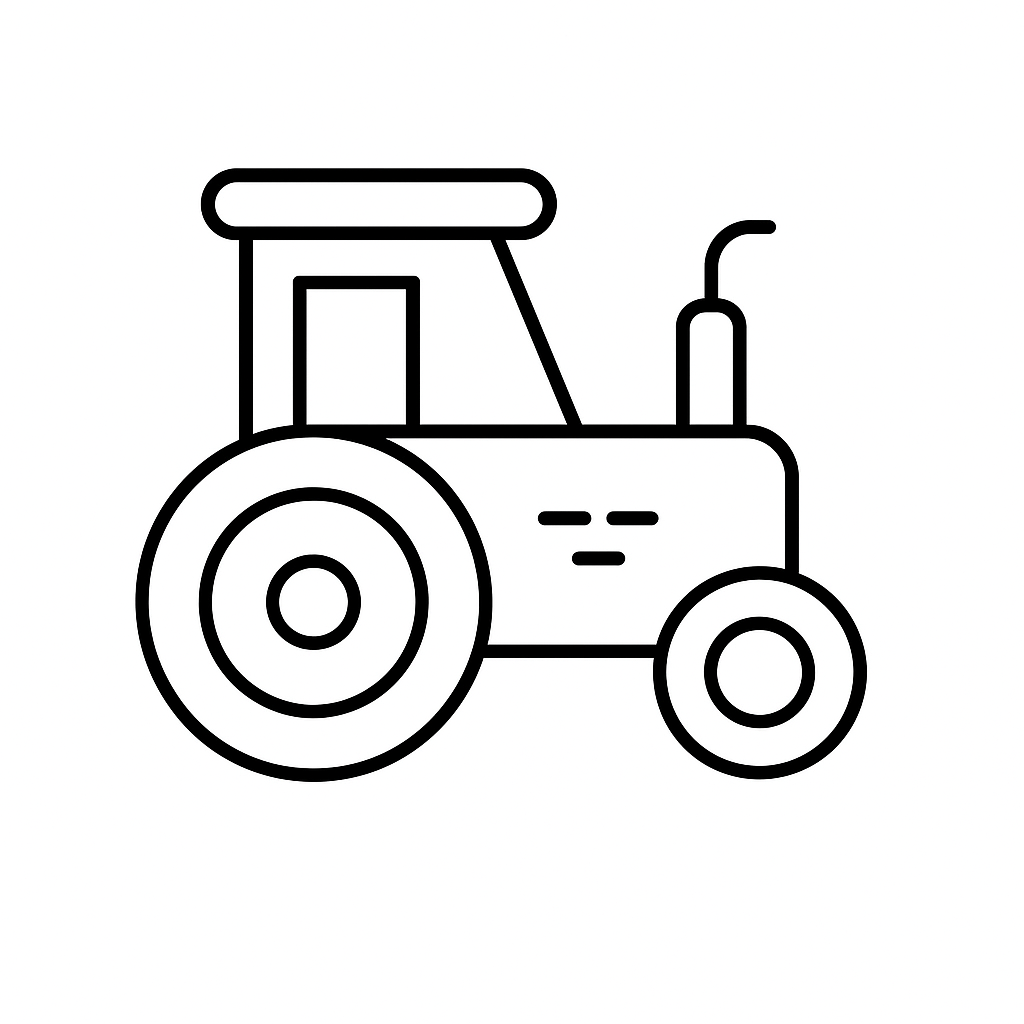 Ensidig stempel
