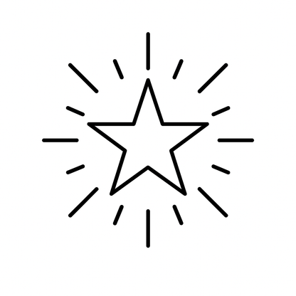 Ensidig stempel